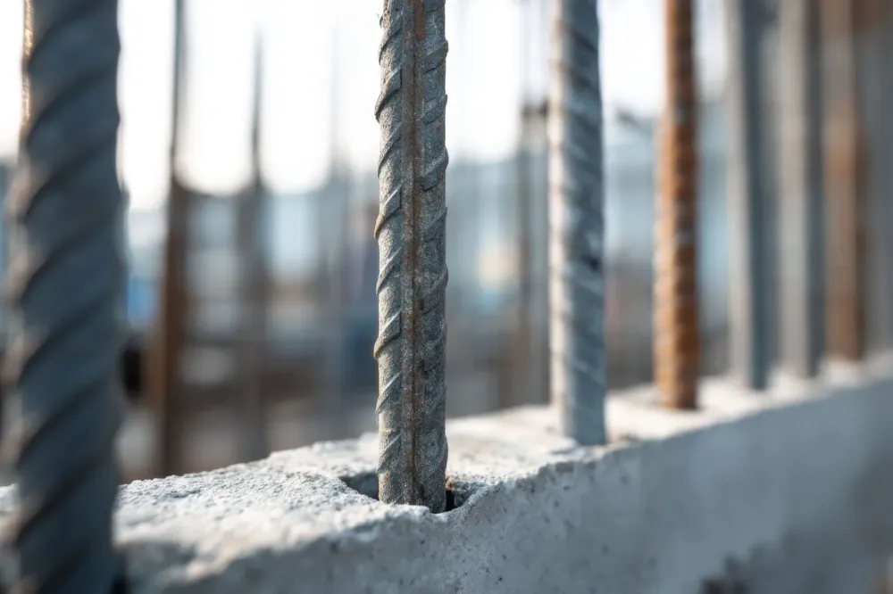 Férraillage à Grigny